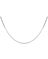 Giani Bernini Sterling Silver Necklace, 18" Square Snake Chain