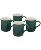 Le Creuset oz. Stoneware Set of Four Coffee Mugs