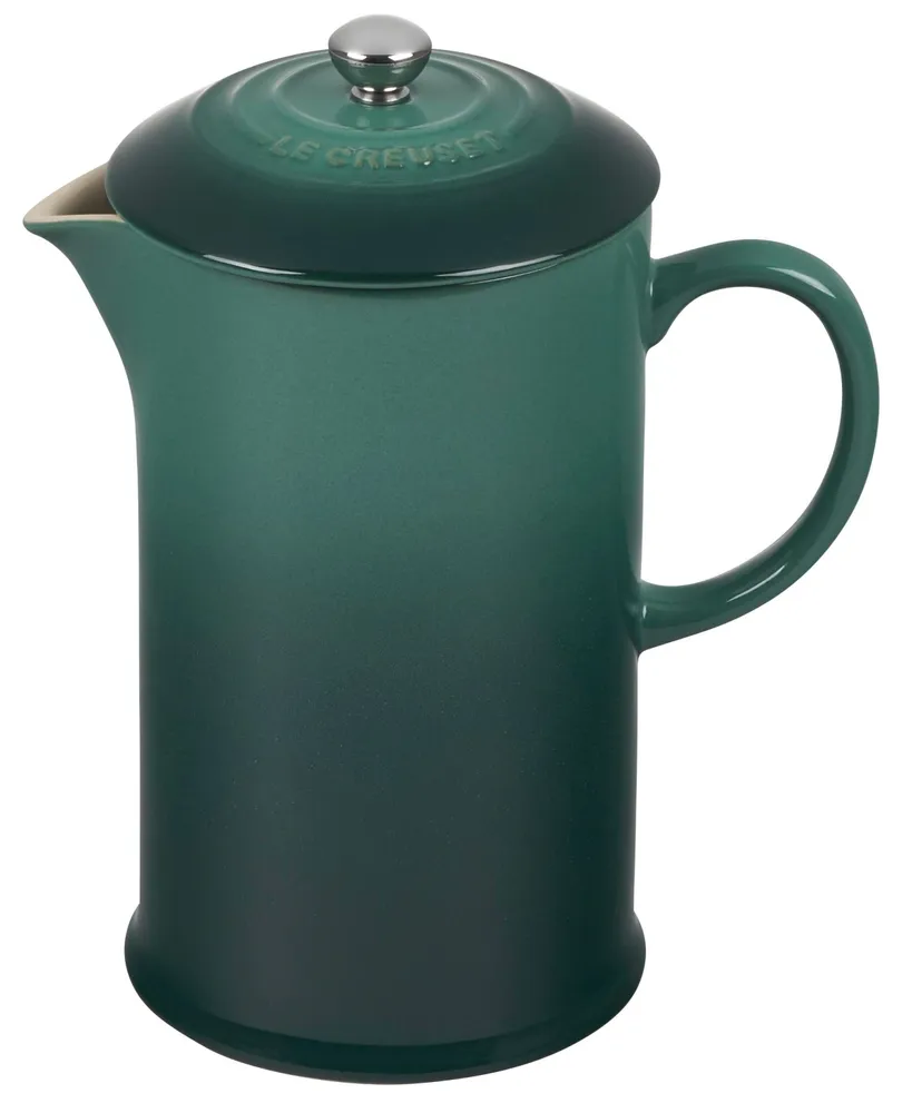 Le Creuset 34 ounce Stoneware French Press with Lid