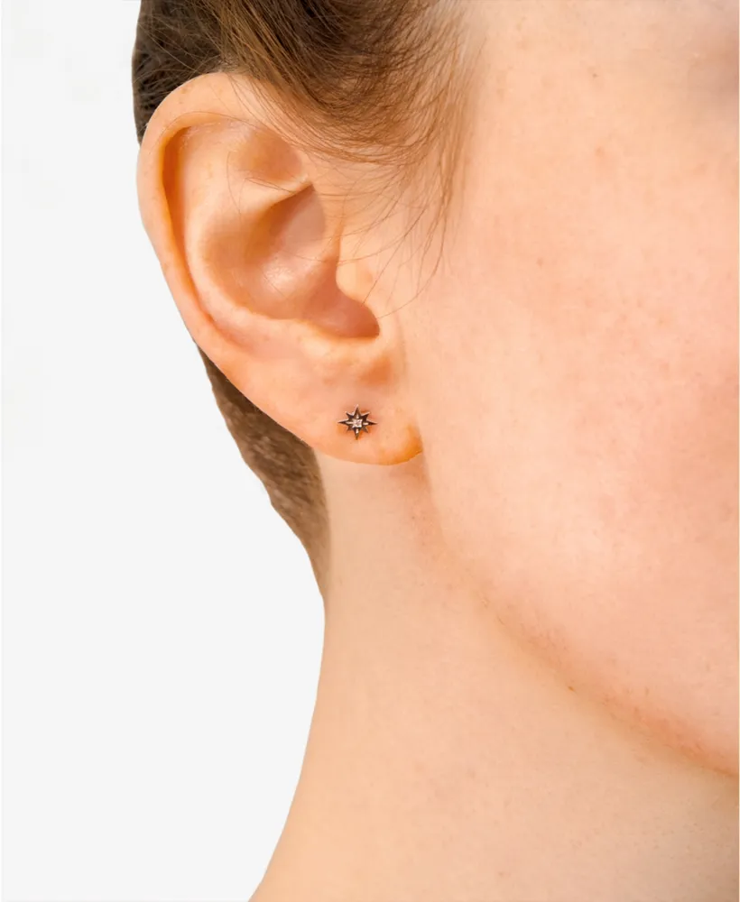 Jac + Jo by Anzie Diamond Accent Star Stud Earrings in 14k Gold