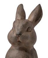 Glitzhome Standing Rabbit Statue