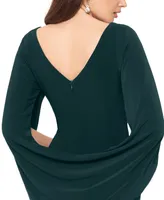 Betsy & Adam Drape-Back Gown
