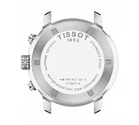 Tissot Men's Swiss Chronograph Prc 200 Black Rubber Strap Watch 43mm