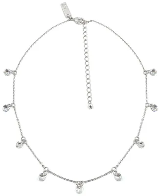 I.n.c. International Concepts Cubic Zirconia Crystal Drop Necklace, Created for Macy's