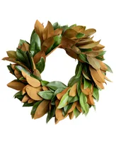 Magnolia Supply Co Fresh Magnolia Wreath, 20"