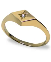 Jac+Jo by Anzie Icon Vintage Star Signet Ring