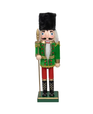 Northlight Nutcracker Soldier with Spear Christmas Figurine
