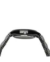 Bering Men's Classic Black Stainless Steel Bracelet Watch 40mm