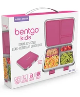 Bentgo Kids Stainless Steel Leak-Resistant Lunch Box (Blue)