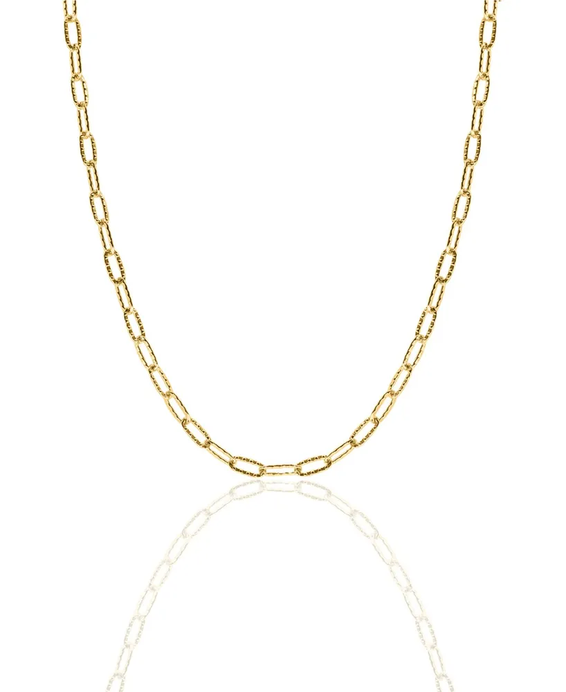Oma The Label Women's Efe 18K Gold Plated Brass Necklace, 17"