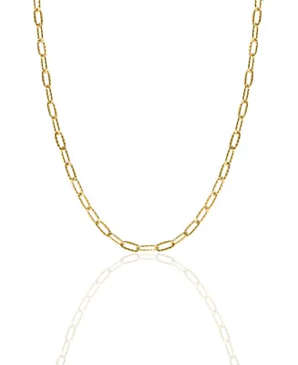 Oma The Label Women's Efe 18K Gold Plated Brass Necklace, 17"