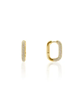 Oma The Label Women's Chi 18K Gold Plated Brass Earrings