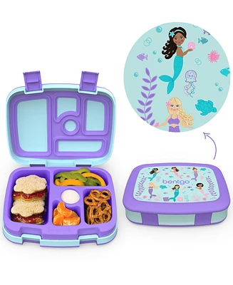 Bentgo Kids Prints Leak-Proof Lunch Box - Mermaids the Sea