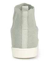 Journee Collection Women's Kody Knit Slip On Sneakers