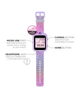 Kid's Playzoom 2 Pink and Purple Glitter Tpu Strap Smart Watch 41mm