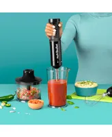 NutriBullet Immersion Blender with Blending Cup, Chopper & Whisk Attachments