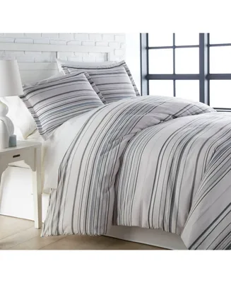 Southshore Fine Linens Coastal Stripes Ultra Soft -Pc. Duvet Cover Set