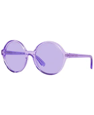 Mbb X Vogue Eyewear Sunglasses, VO5392S 54 - Transparent Lilac