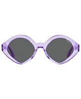 Mbb X Vogue Eyewear Sunglasses, VO5394S 52 - Transparent Lilac
