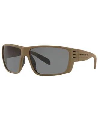 Native Men's Polarized Sunglasses, XD9014 66