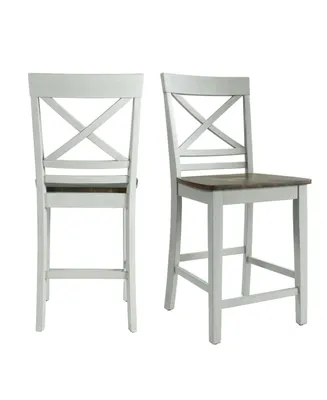 Picket House Furnishings Bedford 2 Piece Counter Height Side Chair Set