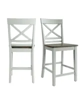 Picket House Furnishings Bedford 2 Piece Counter Height Side Chair Set