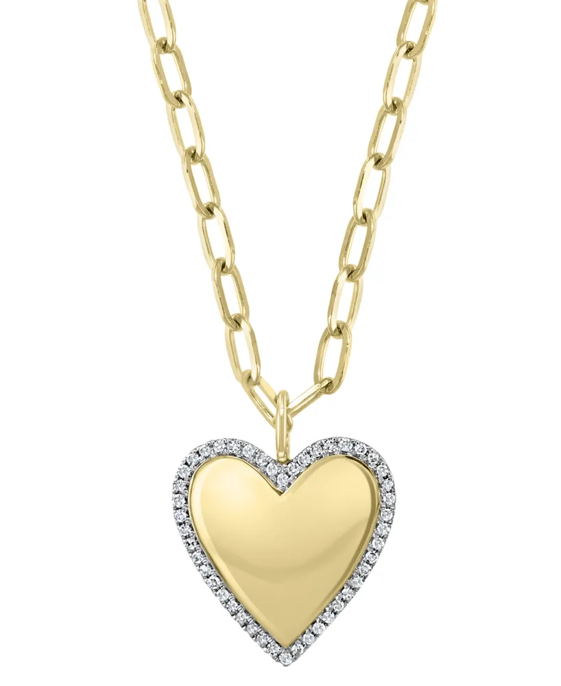 Effy Diamond Multi-Cut Heart 18
