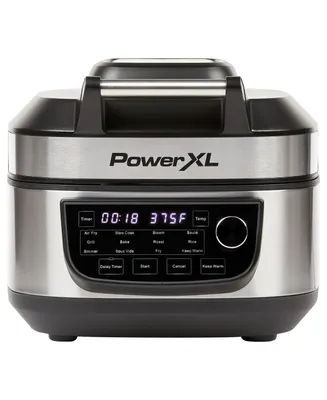 PowerXL Pxl-gafc 12-in-1 Grill/ 6-Qt. Air Fryer Combo