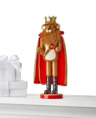 Holiday Lane Nutcrackers 14" The Wizard Of Oz Cowardly Lion Nutcracker, Created for Macy's