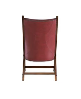 Picket House Furnishings Odessa Chair and Ottoman Set