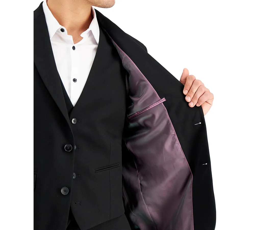 I.n.c. International Concepts Men's Slim-Fit Black Solid Suit Jacket, Created for Macy's