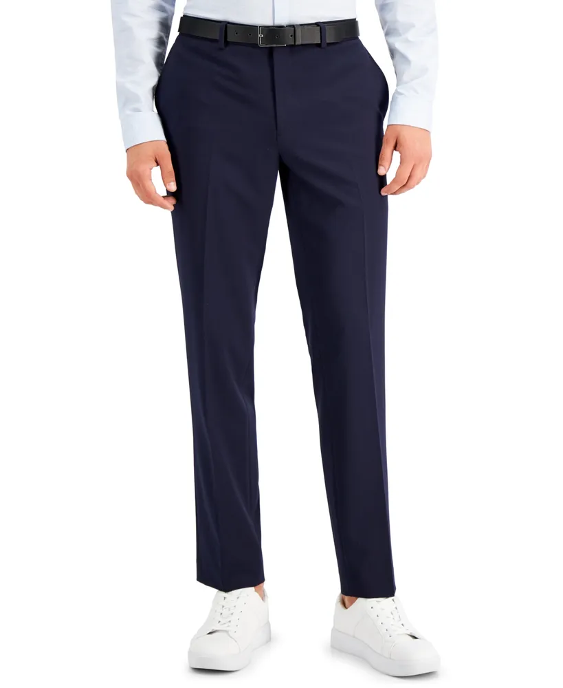 INC International Concepts Men's Slim-Fit Floral Jacquard Pants Navy Size  33X30 | TMZ