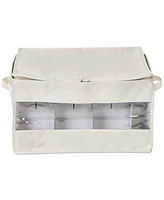 Honey Can Do Stemware Storage Boxes, Set of 2