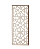 Madison Park Damask Carved Wall Panel, 37.75" L x 15.75" W