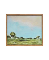 Martha Stewart Collection Across The Plains Ii Framed Gel Coated Canvas Art, 25.2" L x 21.2" W