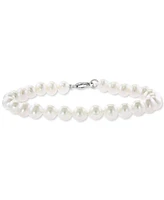 Effy 3-Pc. Set Cultured Freshwater Pearl (6-1/2 mm) Collar Necklace, Bracelet, & Stud Earrings.