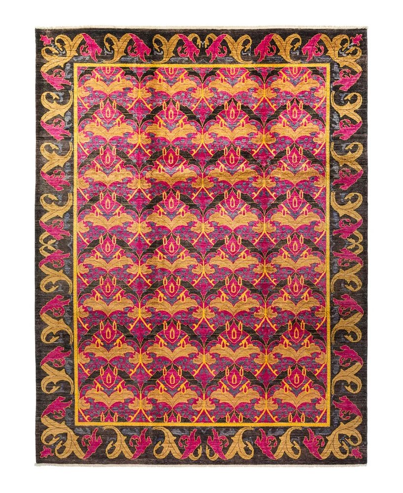 Adorn Hand Woven Rugs Arts and Crafts M1625 9'2" x 11'10" Area Rug