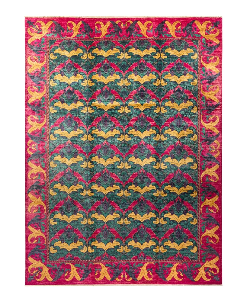 Adorn Hand Woven Rugs Arts and Crafts M1625 9' x 12'2" Area Rug