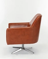 Phoenix Leather Gel Swivel Armchair