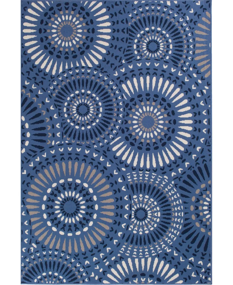 Northern Weavers Vera Ver-03 7'10" x 9'10" Outdoor Area Rug