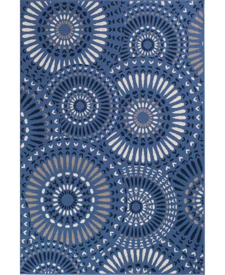 Northern Weavers Vera Ver-03 7'10" x 9'10" Outdoor Area Rug