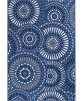 Northern Weavers Vera Ver-03 7'10" x 9'10" Outdoor Area Rug