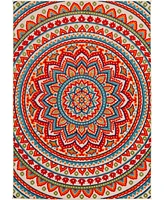 Northern Weavers Britta Bri-07 5'3" x 7' Outdoor Area Rug