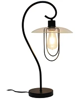 Lalia Home Modern Metal Scroll Table Lamp