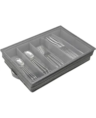 Sorbus Cutlery Organizer with Lid