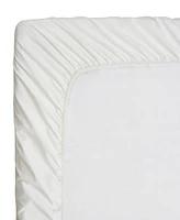 Nautica Solid Cotton Rich Blend Fitted Sheet