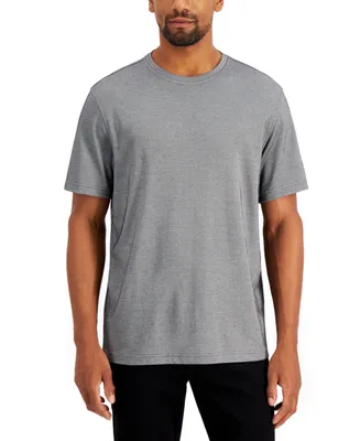 Alfani Men's Solid Supima Blend Crewneck T-Shirt, Created for Macy's