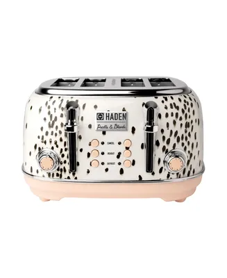 Margate Poodle and Blonde 4-Slice, Wide Slot Toaster with Bagel, Defrost Settings and Browning Control - 75024