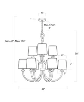 Regina Andrew Design Coastal Living Large Bimini Chandelier