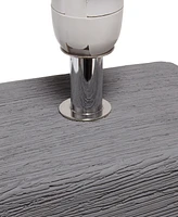 Simple Designs Petite Stone Table Lamp with Shade